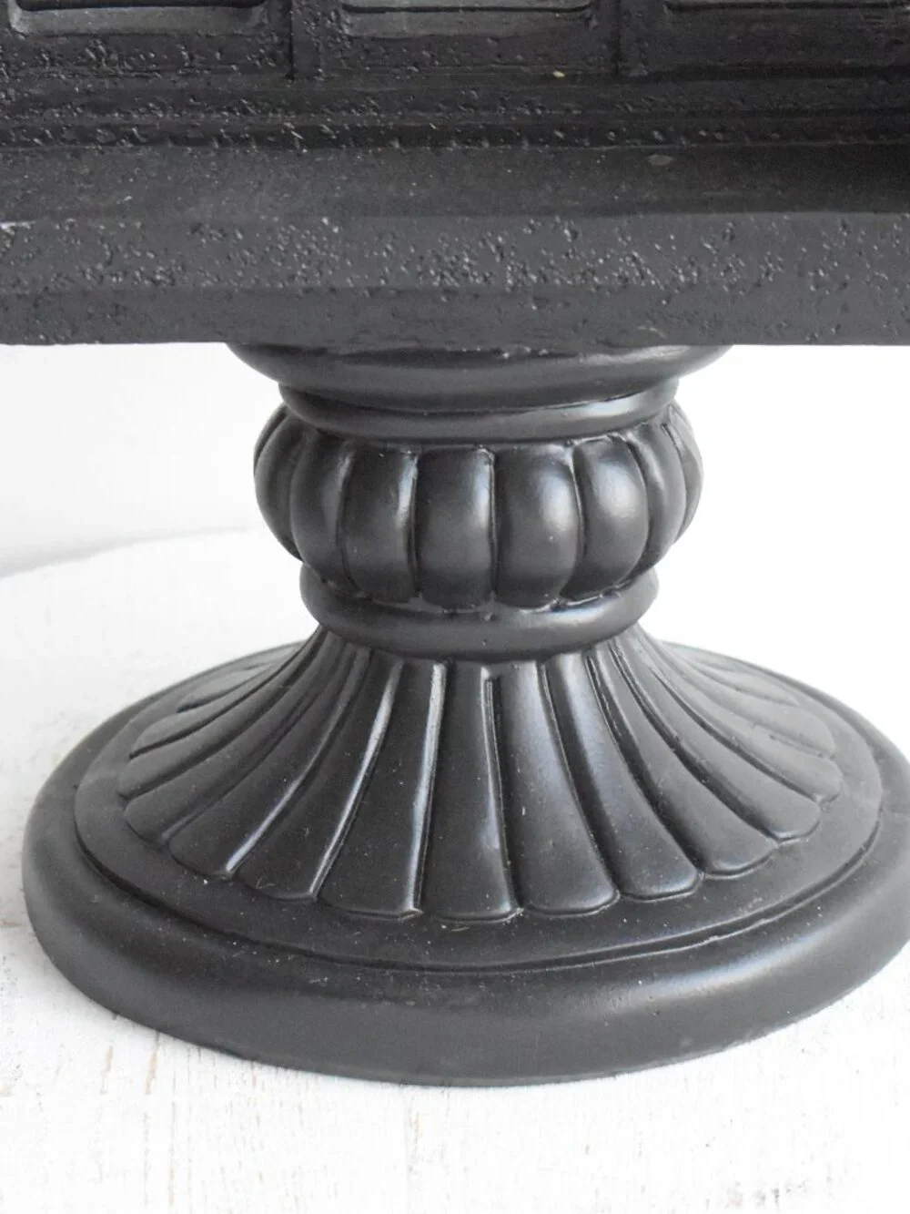 Gothic Cathedral Window Style Mirror Gargoyle Black Cat Raven Halloween Decor